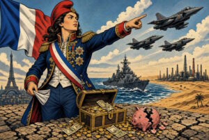 Frankreich: Geopolitische Operationen, aber kein Geld in der Tasche?